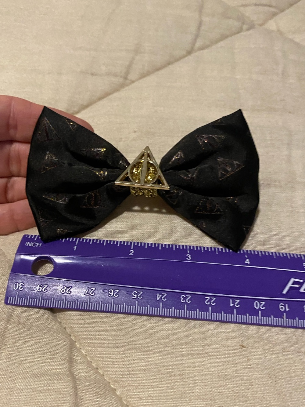 Harry Potter Deathly Hallows bow